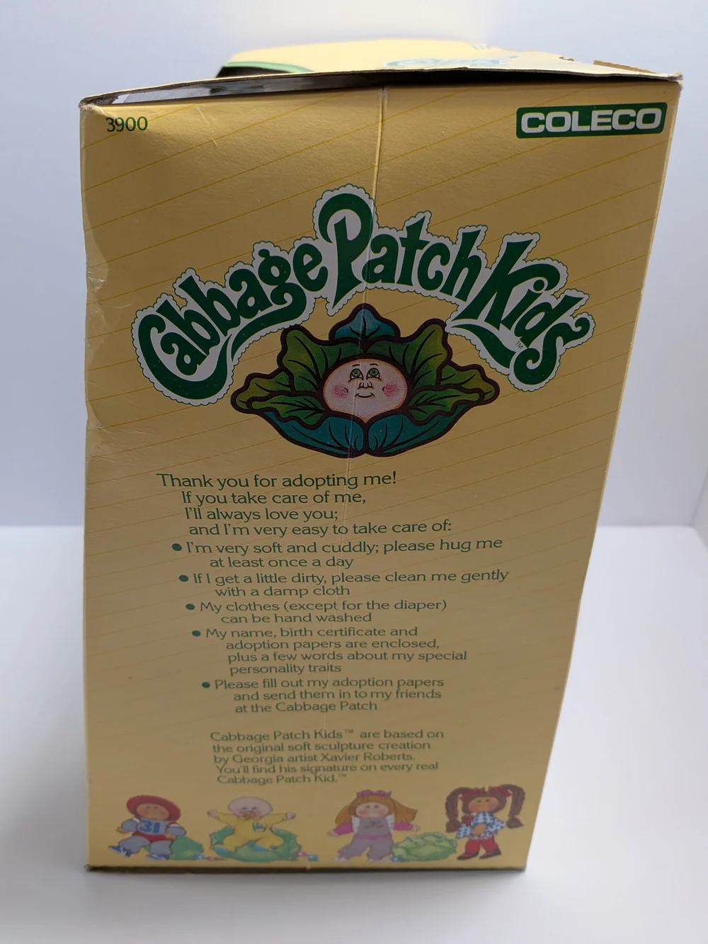 Vtg Cabbage Patch Kids Doll 1985 Red Pigtails Beatrice Emmye MIB CPK